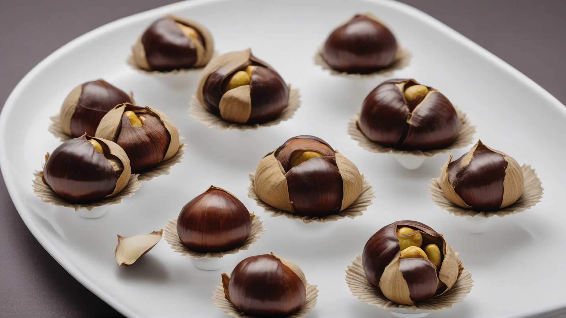 castagne al forno